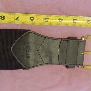 Black Ralph Lauren stretch belt